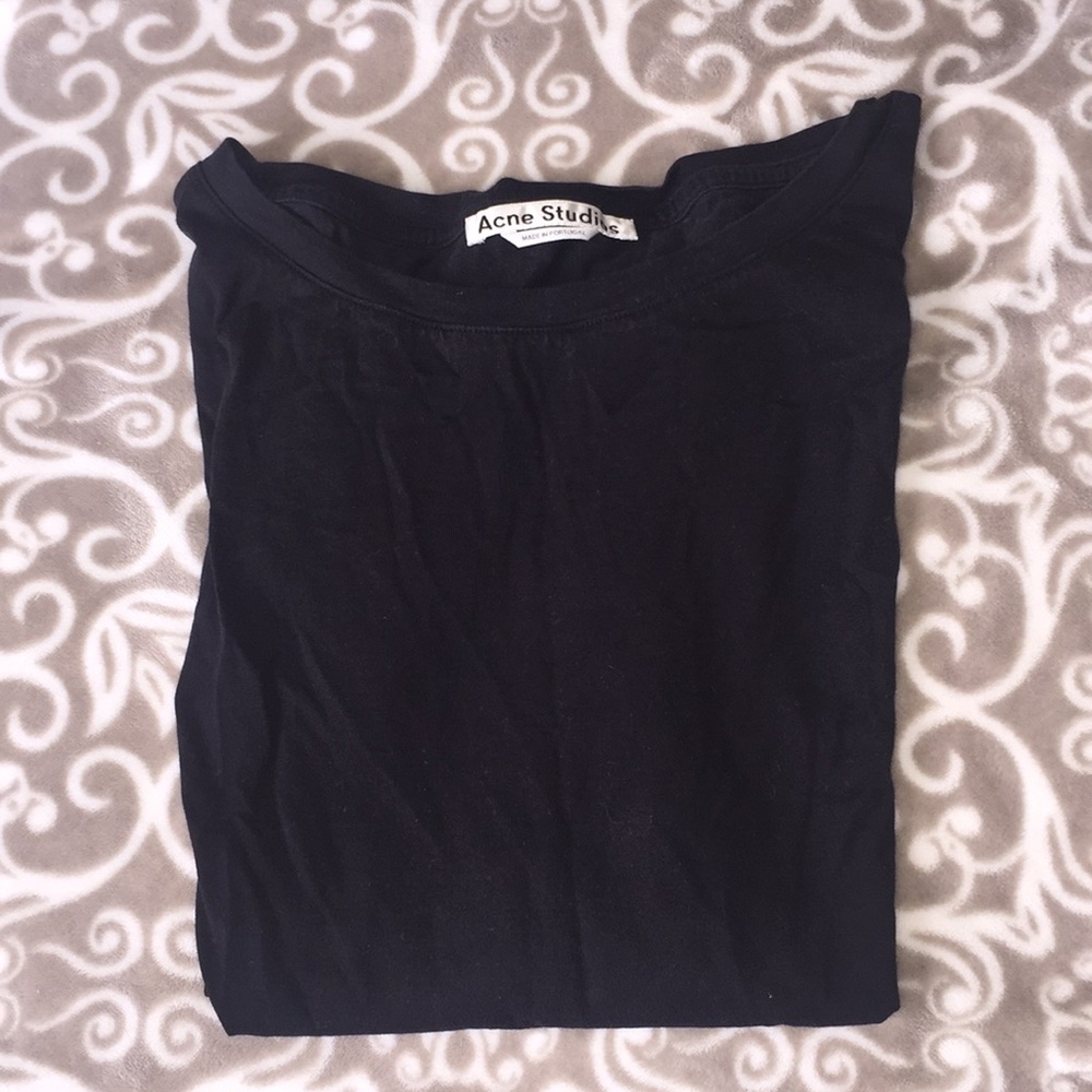 Acne studios black tshirt
